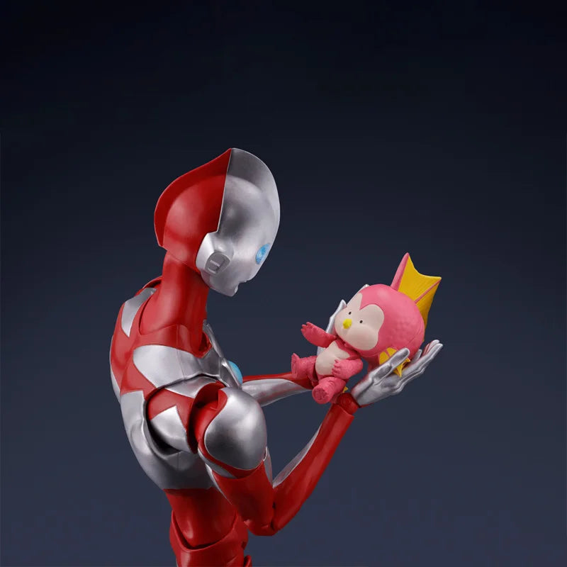 Bandai Original Genuine Figure Ultraman: Rising Model Kit Anime Figures SHF Ultraman & Emi Collection Model Action Figure Toys