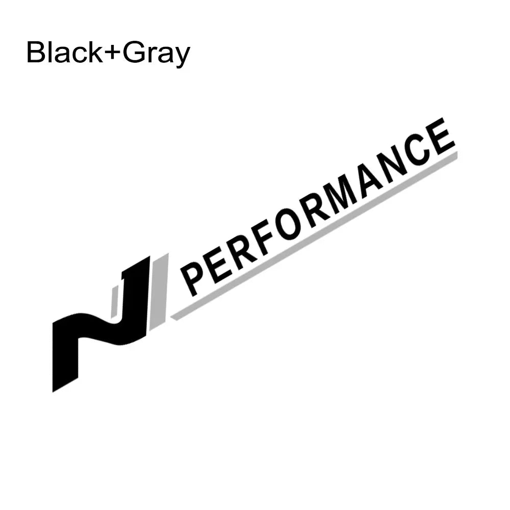 2pcs Car Sticker N Performance Graphics Stripes Vinyl Decor Decal For Hyundai i10 i20 i30 i40 ix35 Tucson Elantra SONATA GENESIS