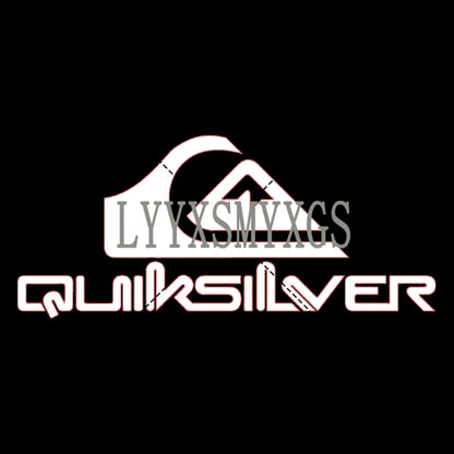 Personality Self-adhesive Quiksilver Surfboard Car Sticker Automotive Rear Window and Bumper Waterproof Vinyl Decal Decorative