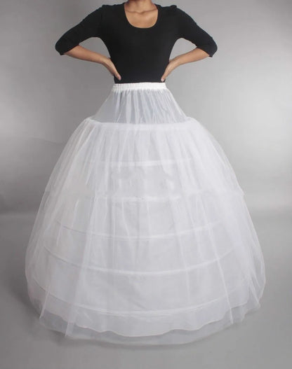 Hot Bridal Wedding Petticoat Underskirt Prom Plus Size Hoop Crinoline 12 Styles Customized