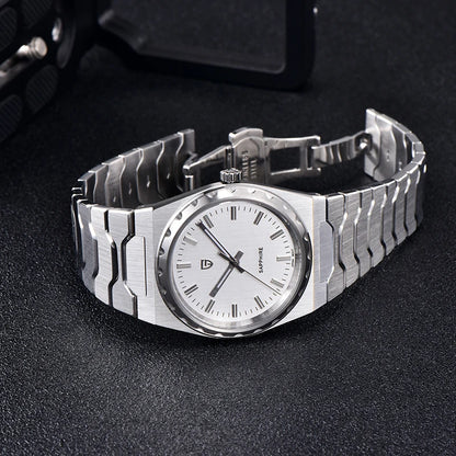 PAGANI DESIGN V2 Version 37mm Man Quartz Watch VJ21 Sapphire Stainless Steel Waterproof 10bar Thin 7mm Luminous C3 Reloj Hombre