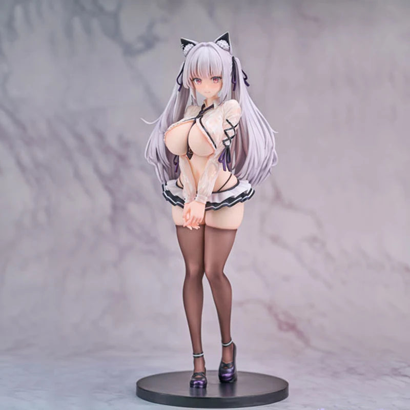 26cm SIKI ANIM Alvina chan Wet Sexy Anime Figure Wine Waiter Girl Cynthia/Ensoutoys Dongtan Action Figure Adult Model Doll Toys