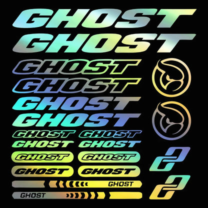 G178 Bicycle Frame Vinyl Stickers For GHOST Road bike Mountain Bike MTB BMX Cycling Rack Decal Bike Decorative Accessories