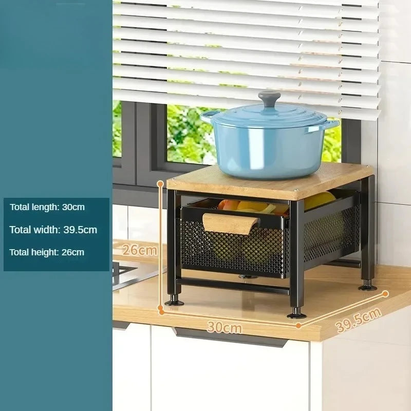 Household Movable Narrow Kitchen Organizer Cart With Wheel Multi-layer Vegetable Auxiliary Cartss Drawer Type Kitchen Trolleys