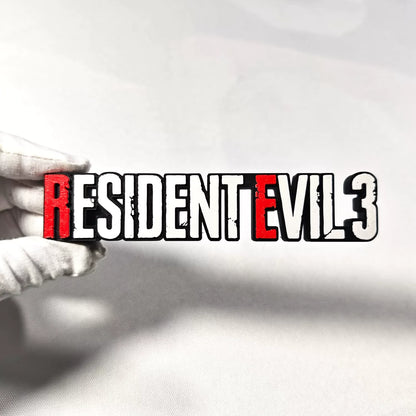 Resident Evil Magnetic Logo Stand Fridge Sticker 3d Desktop Ornament Umbrella Corporation Game Display Decor For Adult Game Fans