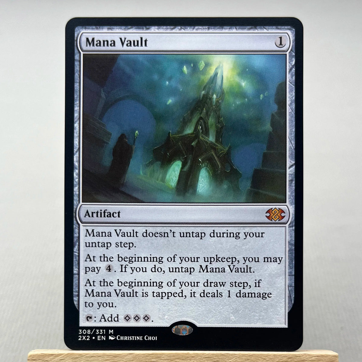 2X2 HOLO9-001 Tcg Proxy Cards Phyrexian Altar Imperial Seal Mana Vault Dockside Extortionist Damnation Force of Negation