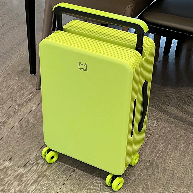 COLENARA 20"24Inch Suitcase High-quality ABS + PC Boarding Box Women's Trolley Case Students Password Box Men's Cabin Luggage