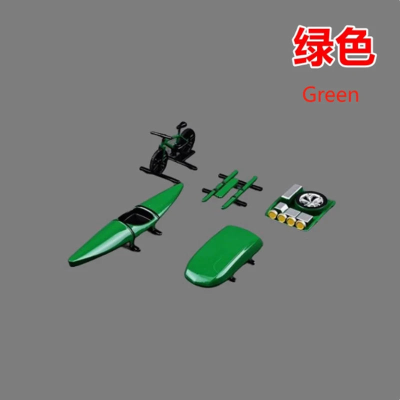 CM MODEL 1/64 Scale Touring Car Roof Accessories Kit&luggage&bicycle&canoe&luggage Rack Plastic Model Collection Display Toys
