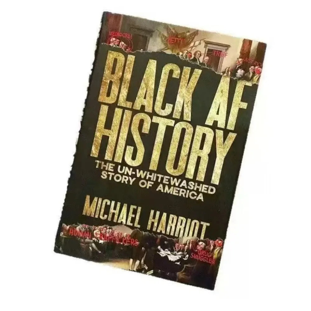 Black AF History Michael Harriot Adults English Paperback Eye-Opening Un-Whitewashed American History Book Free Shipping