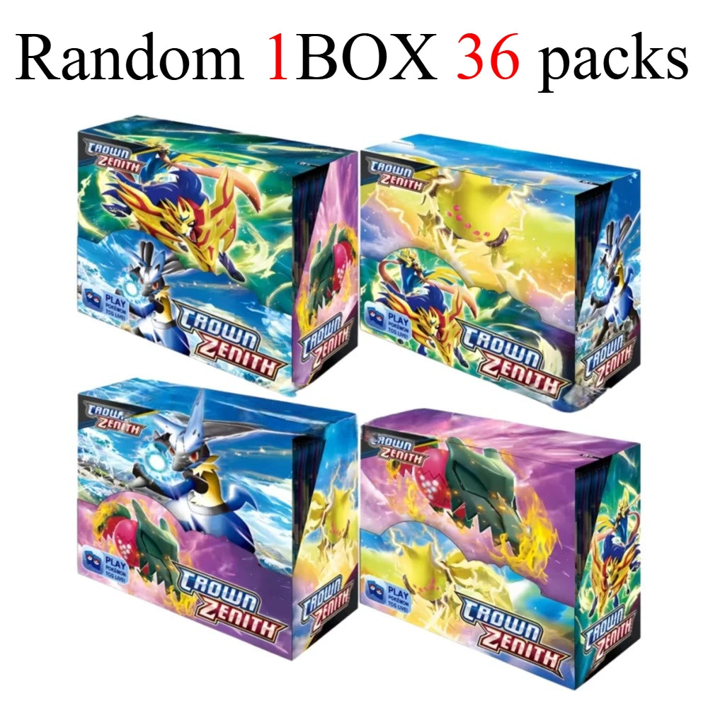 new model English 36 Packs Pokémon TCG: Scarlet & Violet Etsncelles Evoving Skies 151 BATTLE Flames Booster Box Battle  Card