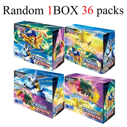 new model English 36 Packs Pokémon TCG: Scarlet & Violet Etsncelles Evoving Skies 151 BATTLE Flames Booster Box Battle  Card