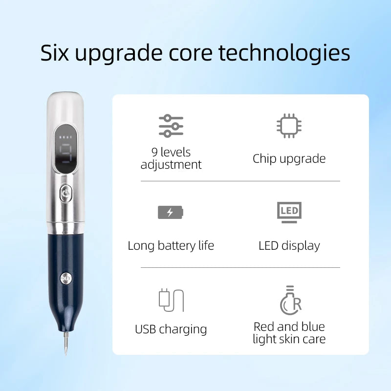 Laser Plasma Pen For Mole Dark Spot Freckle Nevus Wart Skin Tag Pimples Tattoo Removal Skin Face Care Beauty Machine Papilloma