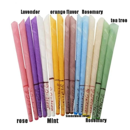 Aromatic Ear Candle Stick, Aromatherapy Ear Therapy, with A Straight Horn Mouth Shape. Ear Care Stick, Beauty Salon Ear Picking