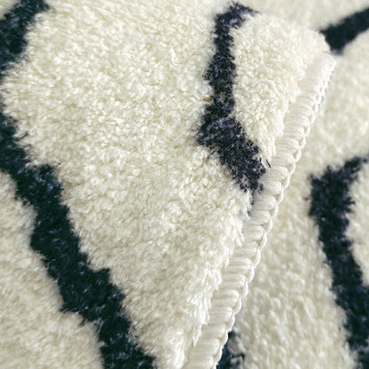 Tiger Head Pattern Carpets for Living Room Home Plush Study Animal Rug Fluffy Soft Bedside Mat Light Luxury Bedroom Decor Carpet