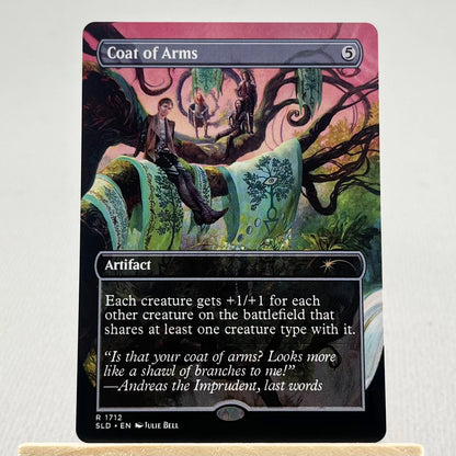 SLD HOLO19//001 Demonic Tutor Proxy Cards  Iron Maiden Sol Ring Arcane Signet Home Play Fierce Guardianship Nekusar The Mindra