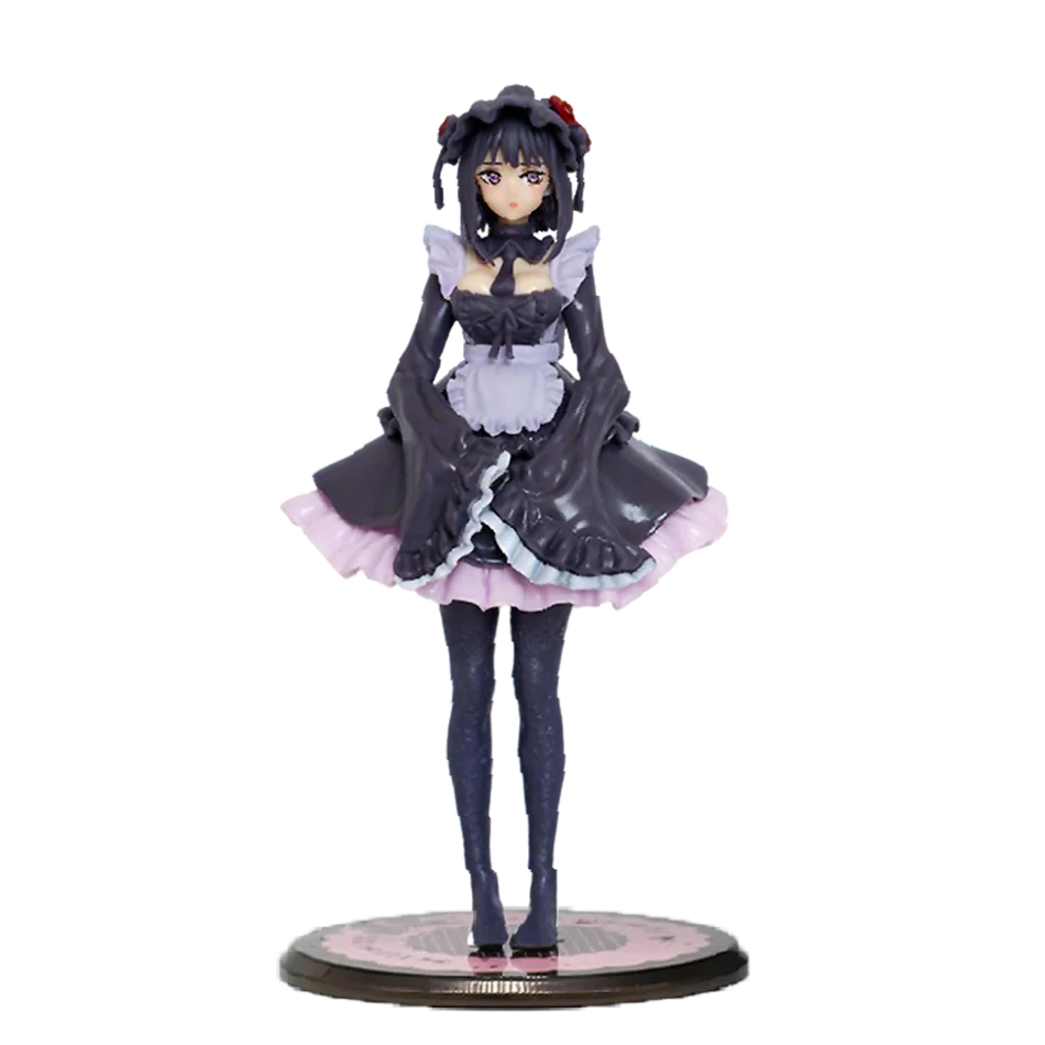 2 Kinds My Dress-Up Darling Anime Figure Black Maid Outfit Kitagawa Marin Action Figure Shizuku Kuroe Figurine Collection Model