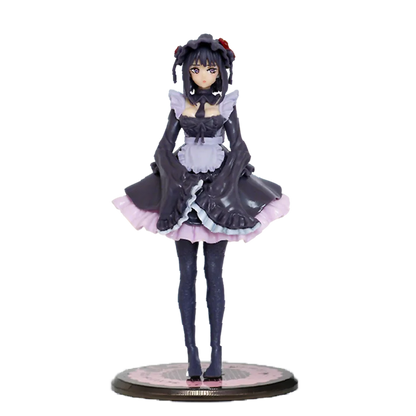 2 Kinds My Dress-Up Darling Anime Figure Black Maid Outfit Kitagawa Marin Action Figure Shizuku Kuroe Figurine Collection Model