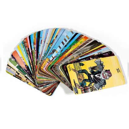 The Mystery Tarot Card Deck Gravity Falls Inspired 78 Card Deck Witchy Beginner Tarot