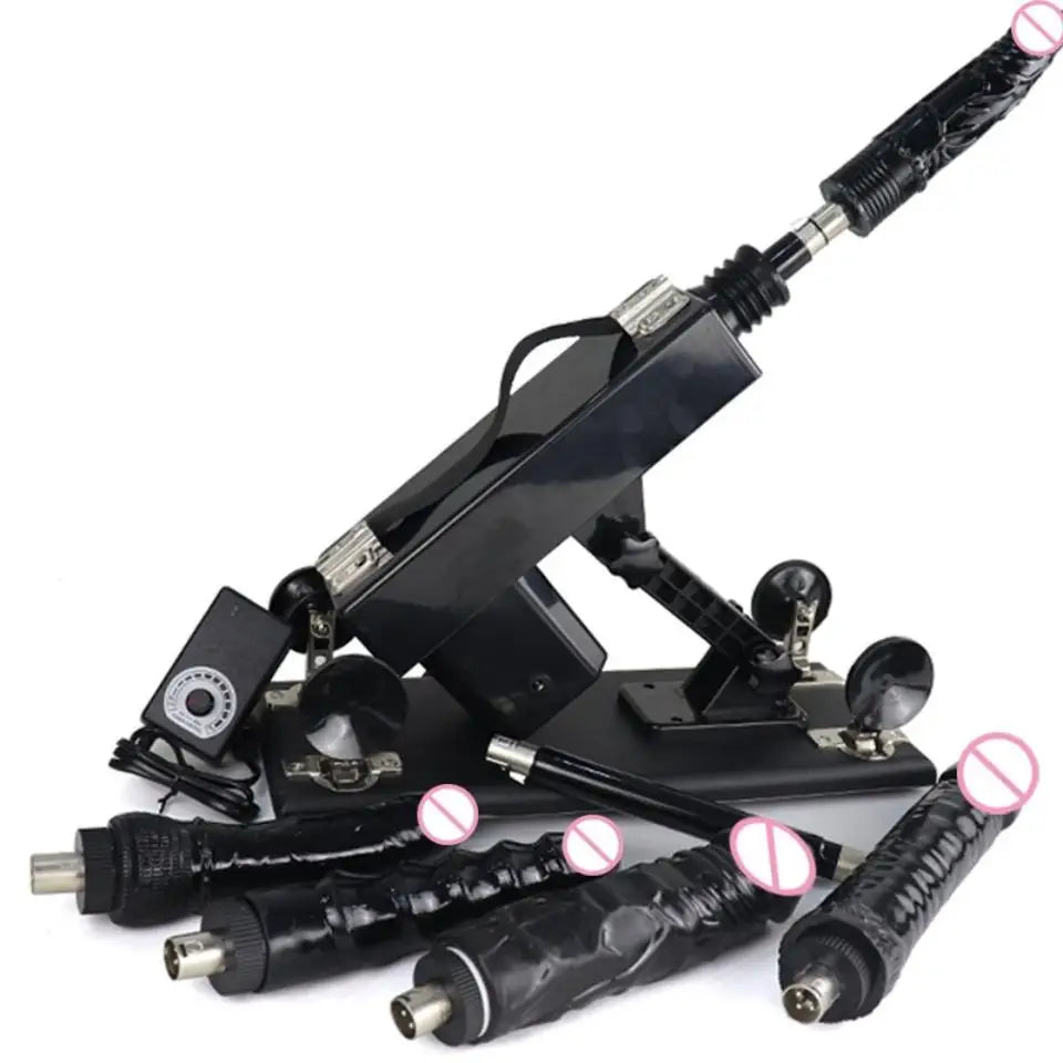 FREDORCH Sex Machines for Woman Automatic Masturbation Pumping Gun 3XLR Sex Machines for Adults With Big Dildo Sex Machine Toys