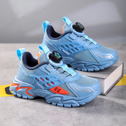 Children Athletic Sneakers Summer Breathable Lightweight Outdoor Running Shoes Non-slip Tennis for Boys Kids Sports Size 28-39