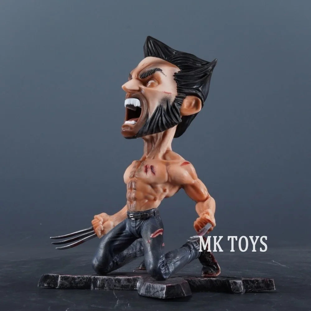17cm The Marvel Movie X-Men Origins Hugh Jackman Wolverine Action Figures Pvc Statue Collection Model Toys Gifts