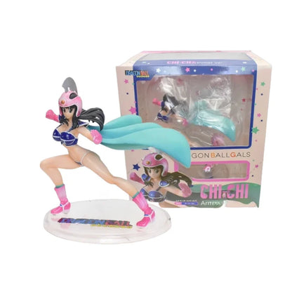DBZ Anime Figurine Android Launch Bulma Camouflage Kawaii Sexy Bunny Girl VC Action Figures Model Collectible Toys