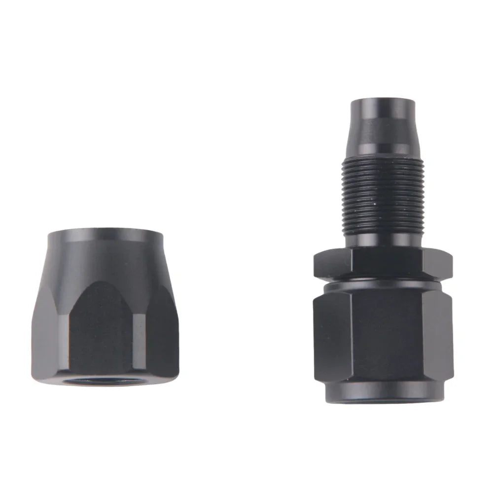 Broyear High Quality Aluminum AN4 6 8 10 Forged Type Swivel Hose End Fitting Adapter Oil Cooler Fuel Line Straight, 90 Degree