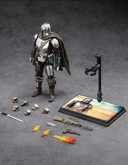 ZD Toys In Stock Star Wars The Mandalorian And Grogu Action Figure Movable Joints Collectible Model Desktop Display Toys Gift
