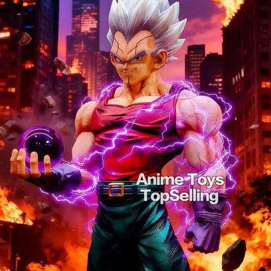 27cm/10.63in Anime Dragon Ball Z Figure GT Baby Vegeta Action Figures Pvc Statue Collection Model Toys Gifts