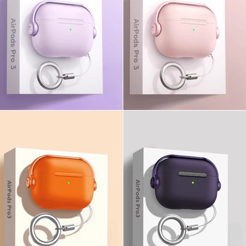 For AirPods Pro3 Protective Case for AirPod 4th Generation Creative Lock for AirPods1 2 3 4 Earphone Case Pro2 Protective Case ﻿