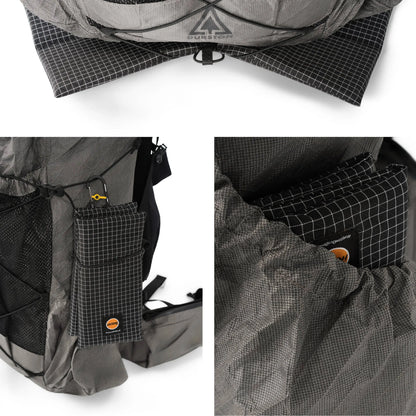 [HODRGEAR] FoldPad – Ultralight 49g Foldable Camping Pad UHMWPE Gridstop Shell XPE Foam Smarter Shape for Sitting Kneeling