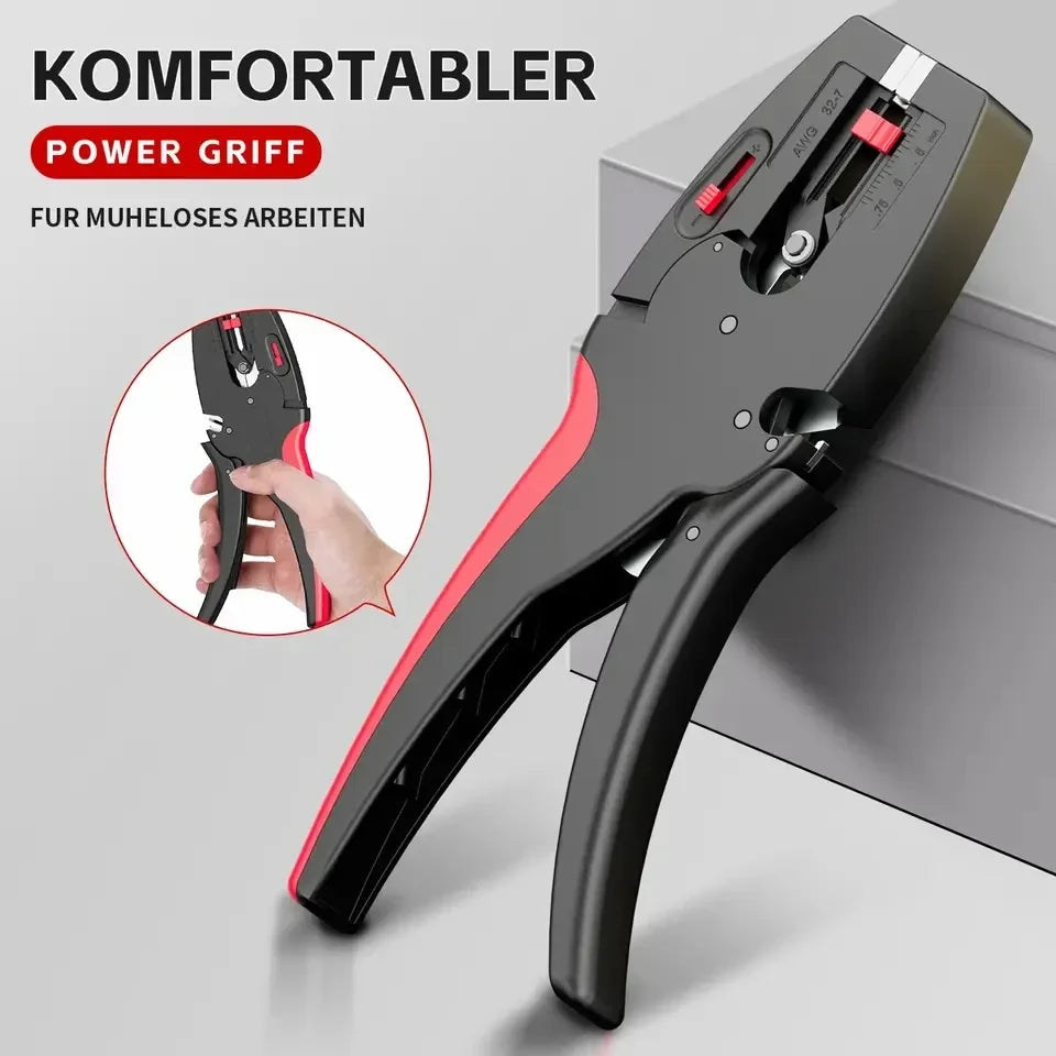 Automatic Wire Stripper Range 0.03-10mm² Electrician Wire Tool Cable Wire Stripper Cutter Multifunctional Cable Cutting Pliers