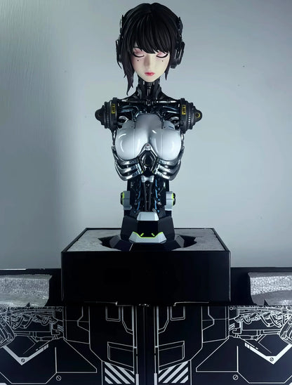 ASH Ling Cage Bust Statue Art Toy Collectible Statue Home Decoration Ornament Birthday Gift