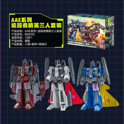 AULDEY Transformers Action Figure Collectible Toy Optimus Prime Megatron Blind Box Set with Movable Joints Design Model Gift Set