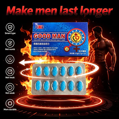 Epimedium Herbal Tablet Candy, Natural Plant Ingredients, Daily Nutritional Support for Men