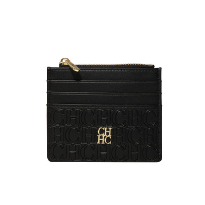 CH Women's Bag Wallet Exquisite Compact Convenient Decoration Durable Elegant Brand Design Sense Letter Decoration Zipper