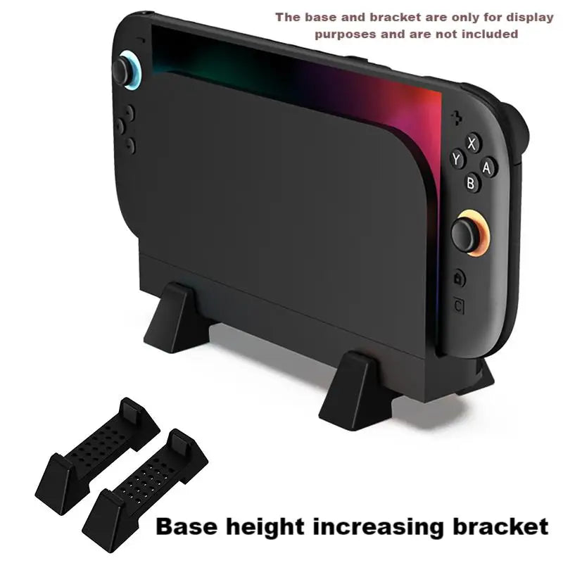 AOLION For Switch 1/2 Host Wall Mounted Bracket NS2 Large Base Alloy Wall Mounted Bracket Handle Storage Bracket