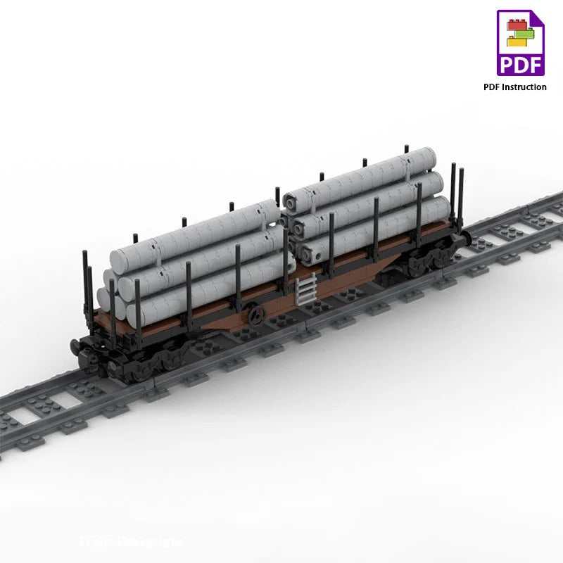 MOC Fuel Gas Tank Building Blocks Kit Wine Barrels Goods Container Forklift Bricks Toys Boys Gift