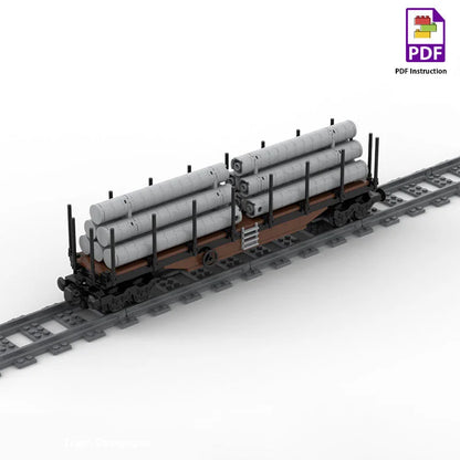 MOC Fuel Gas Tank Building Blocks Kit Wine Barrels Goods Container Forklift Bricks Toys Boys Gift