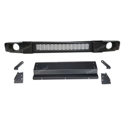 Off Road 4x4 Accessories Plastic Narrow Front Bumper Kits With Aluminum Alloy Skid Plate  For 2019+ Suzuki Jimny JB64 JB74 JC74