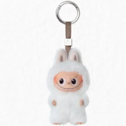 Genuine Pop Mart Pin For Love Labubu V4 The Monsters Blind Box Cute Keychain Christmas Mystery Gift