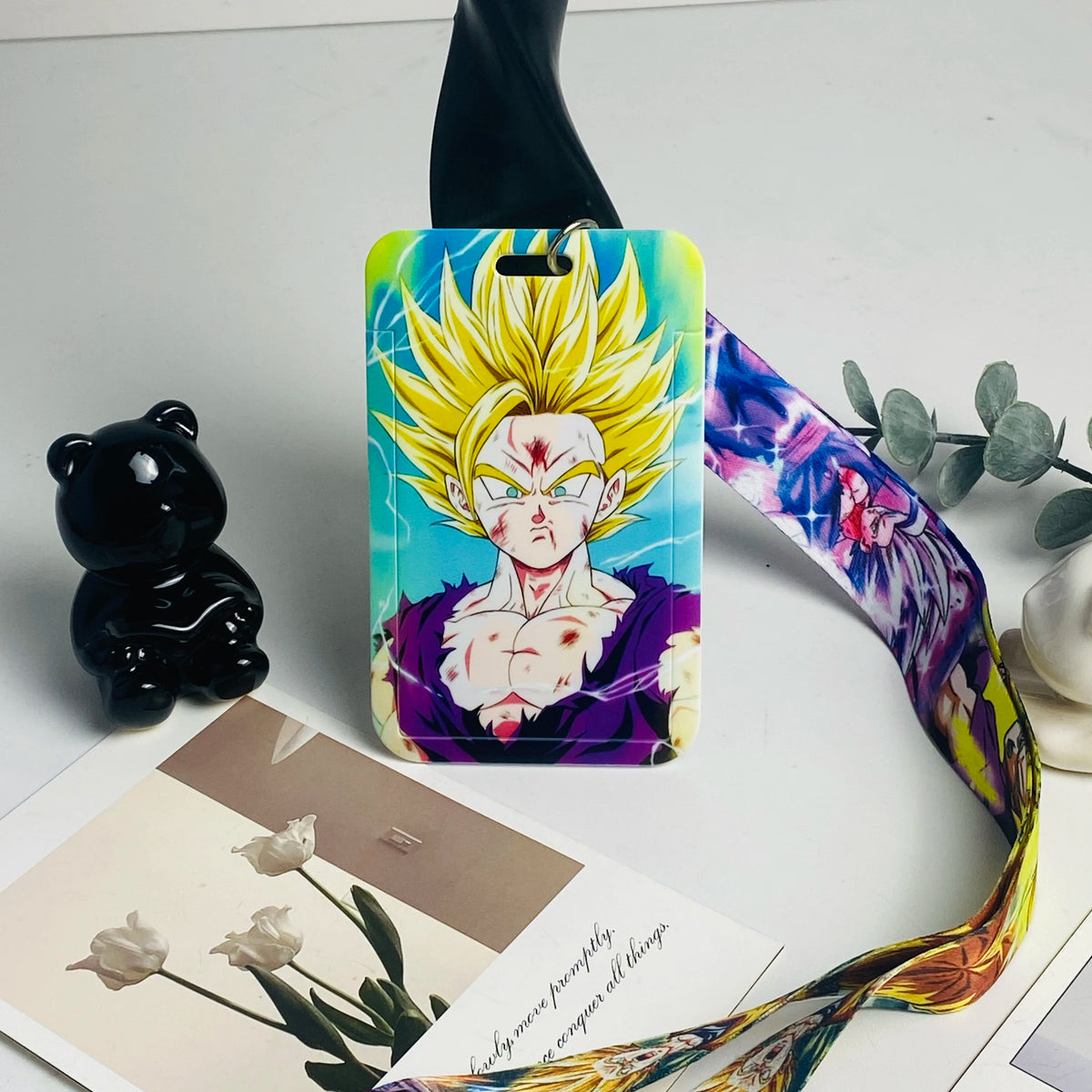 Lanyards for Key Anime Neck Strap For Card Badge Gym Keychain Key Holder DIY Hanging Rope Keyring Accessories Gifts