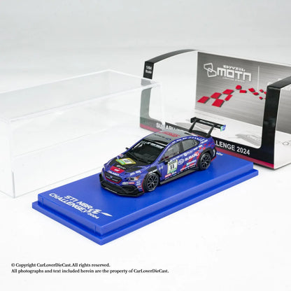 Kyosho 1:64 WRX STI NBR2023 /NBR2024 CarBook Diecast Model Car