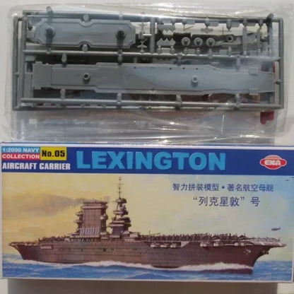 1/2000 Warship Assembly Model 4D Aircraft Carrier Cruiser HOOD MISSOURI Plastic Kit Toy for Children