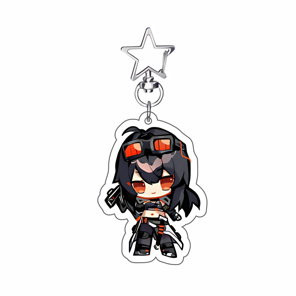 New Hot Game Zenless Zone Zero Keychains Pendant Car Ellen Joe Seth Lowell Jane Doe Von Lycaon Nicole Fans cosplay Gifts
