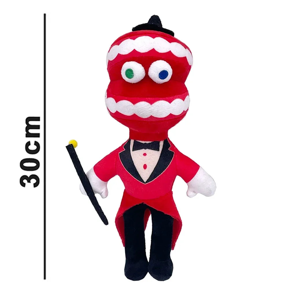 New Styles The Amazing Digital Circus Pomni Jax Plush Toy Anime Cute Theater Rabbit Doll Cartoon Clown Christmas Kids Gifts
