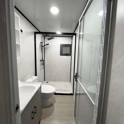 Expandable Container House Complete Prefab Modular Tiny Home Waterproof With Kitchen Bathroom Ready To Live Portable Villa