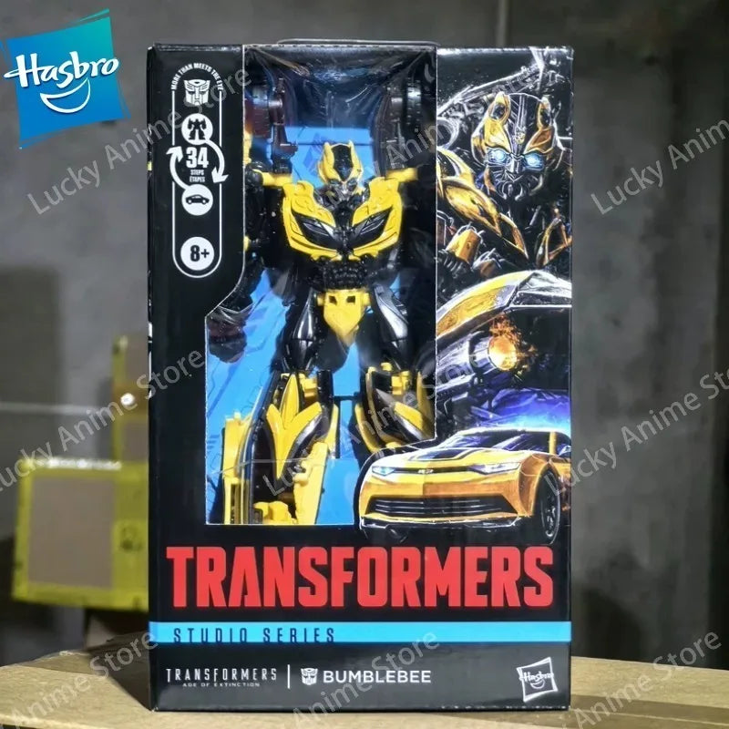 Hasbro Transformers Studio Series Bumblebee Soundwave Thundercracker Deluxe Action Figure Age Extinction Model Collection Gift