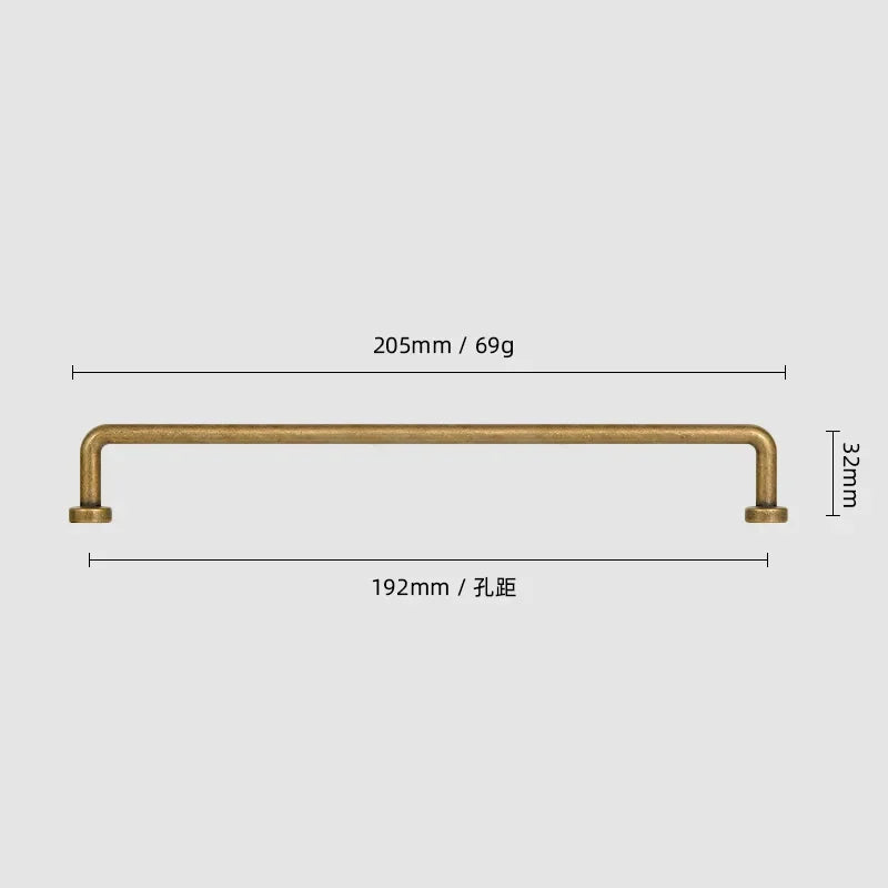 12.6''inch（320mm）Dainty Furniture Bar Pull Bronze Cabinet Handle Kitchen Handles Drawer Knobs Black Long Handle for Kitchen