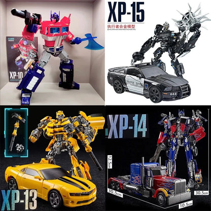 Barricade XP15 Prowl Transformation Toys XP14 OP Commander XP10 Model Deformation Robot Action Figure Hornet Warrior XP13